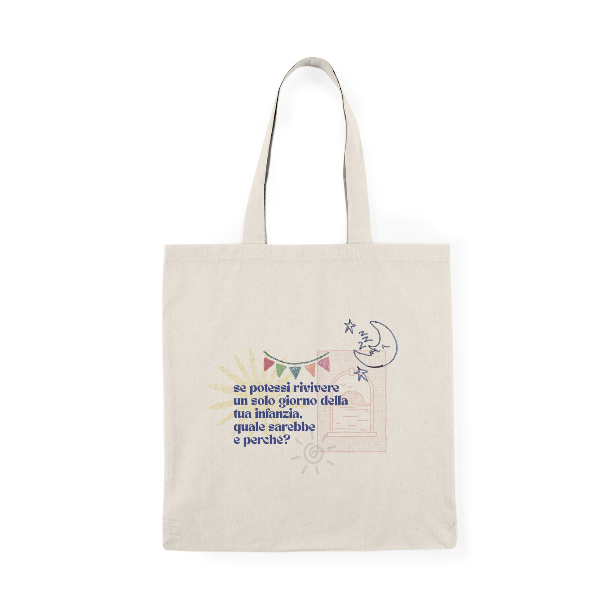 Childhood Memories illustration Tote Bag