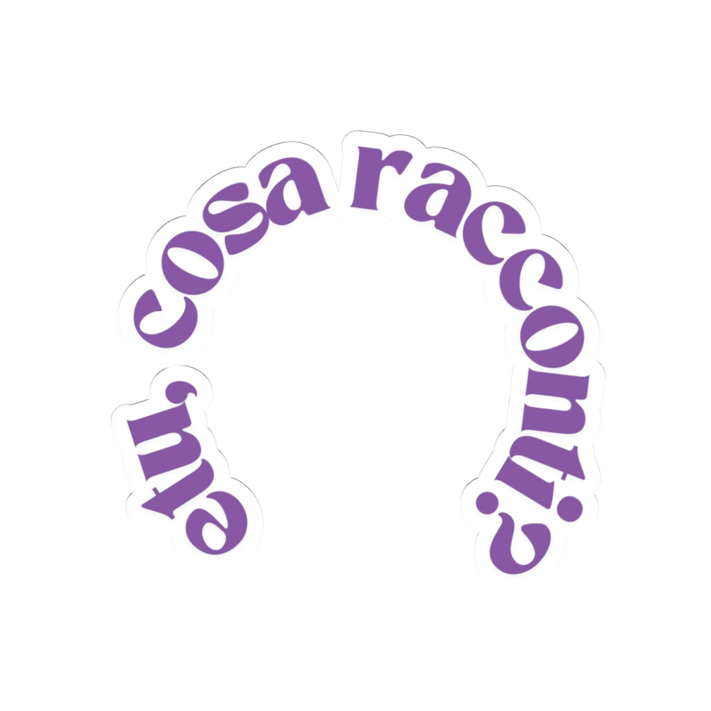 Sticker  circle - etu cosa racconti