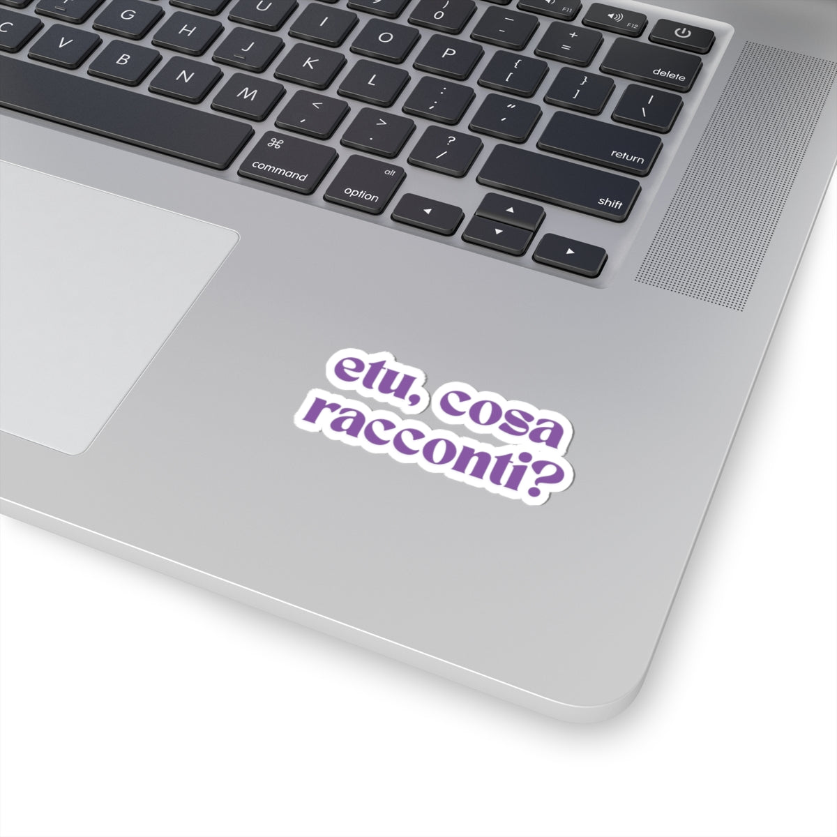 Sticker etu, cosa racconti