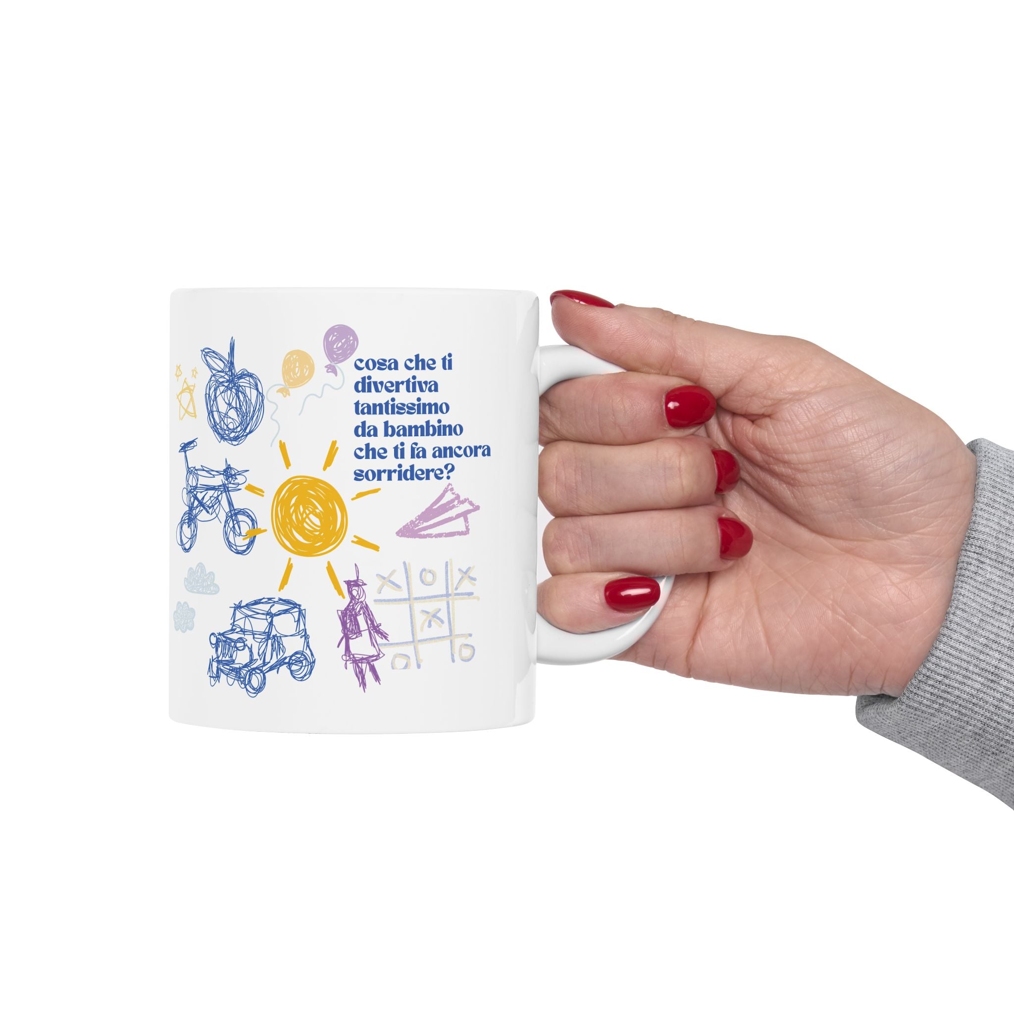 Childhood Memories illustration  etu Ceramic Coffee Tea Cup