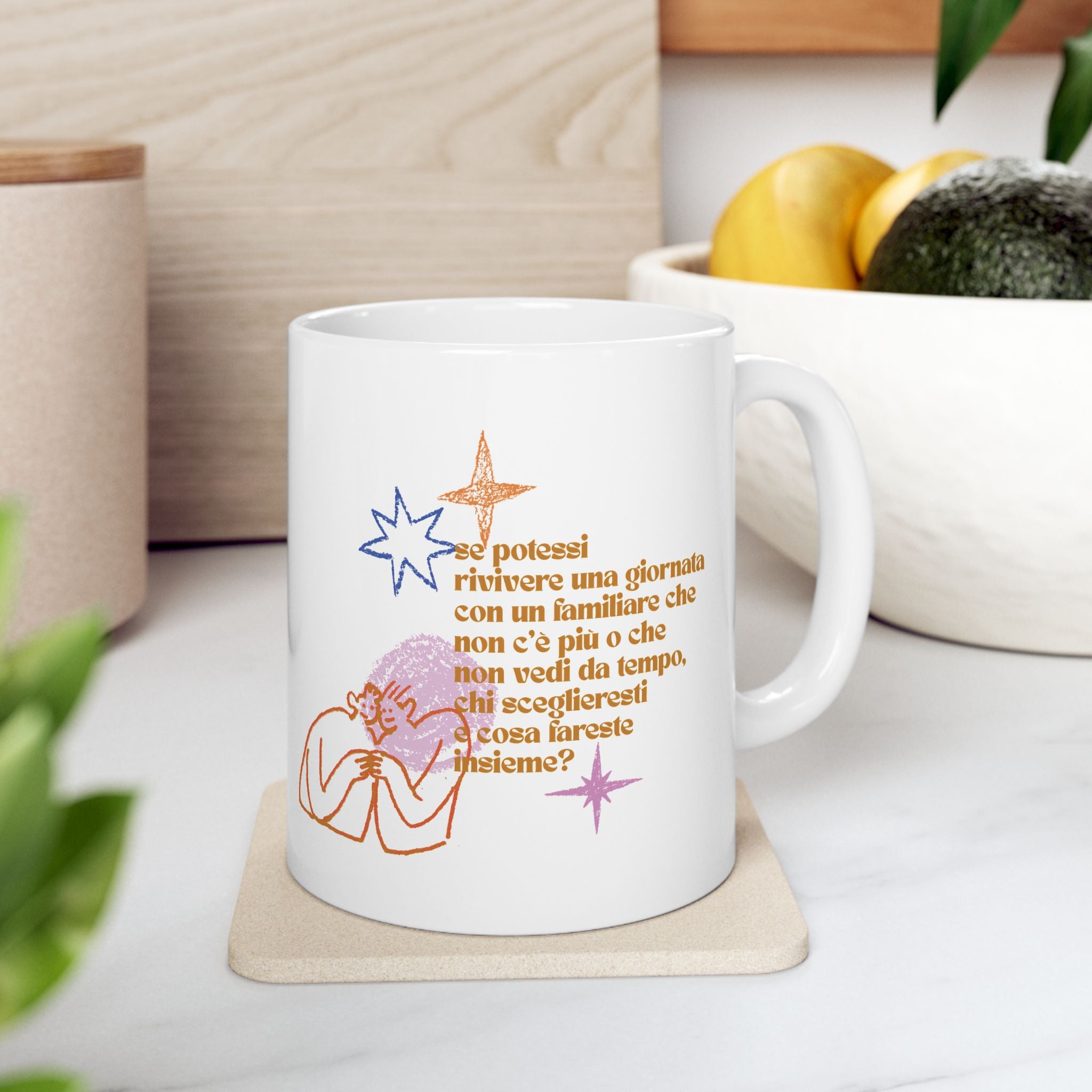 Childhood Memories illustration  etu Ceramic Coffee Tea Cup