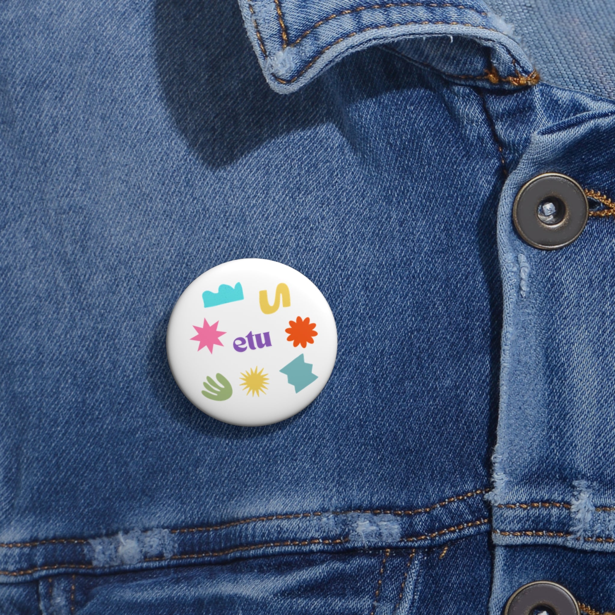 Circle Pin Button forme etu