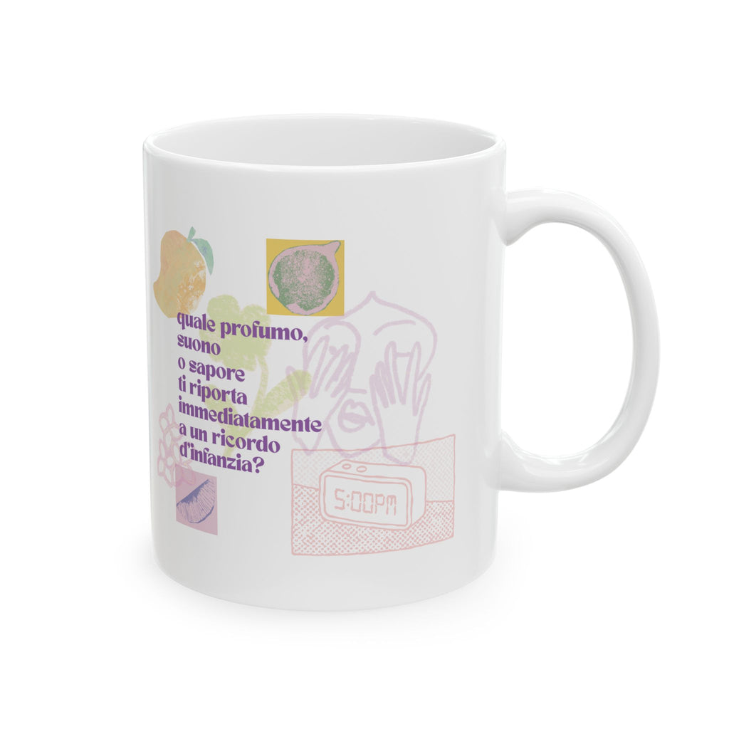 Childhood Memories illustration  etu Ceramic Coffee Tea Cup