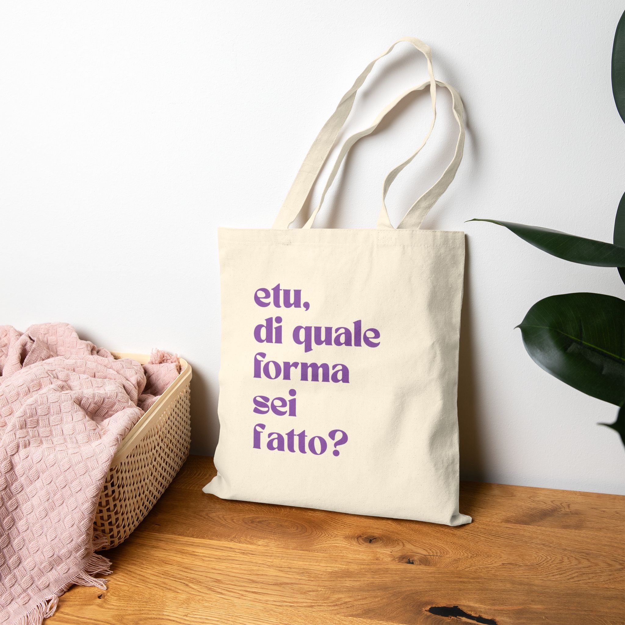 Ecobag  etu, di quale forma sei fatto?