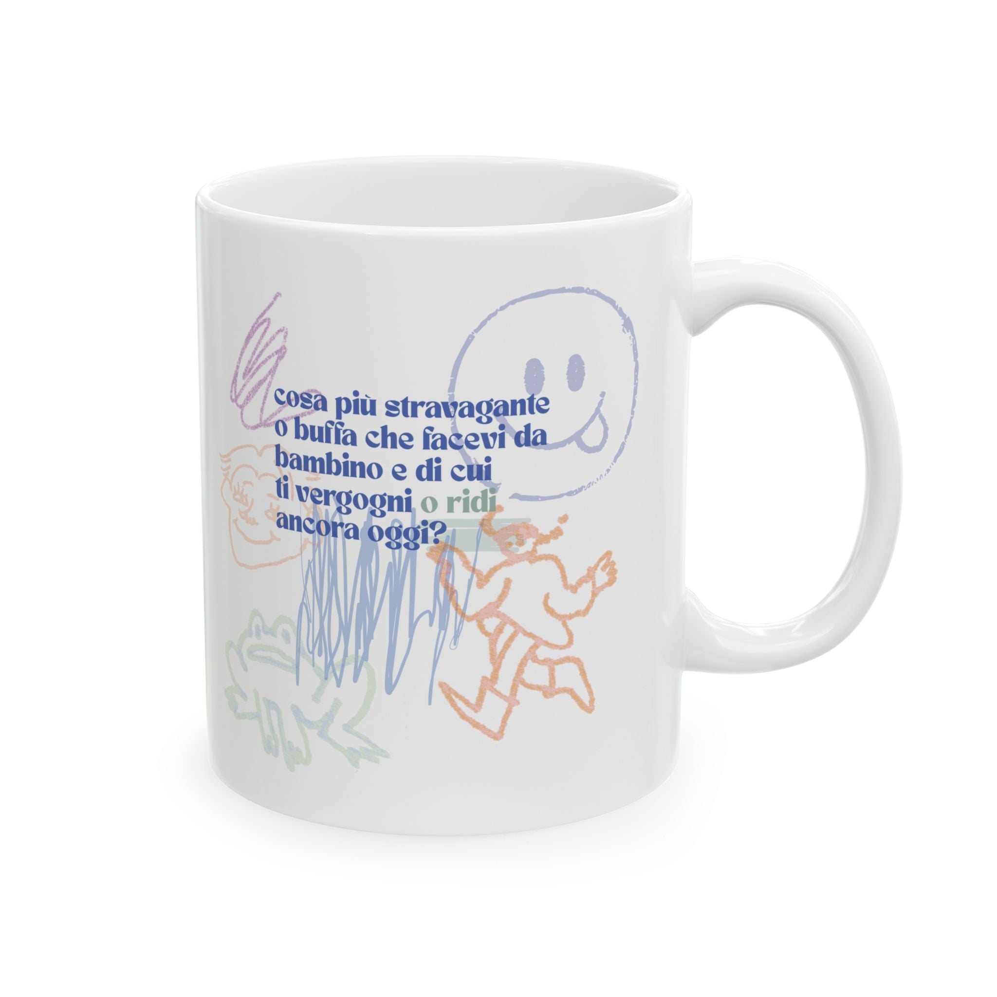 Childhood Memories illustration  etu Ceramic Coffee Tea Cup