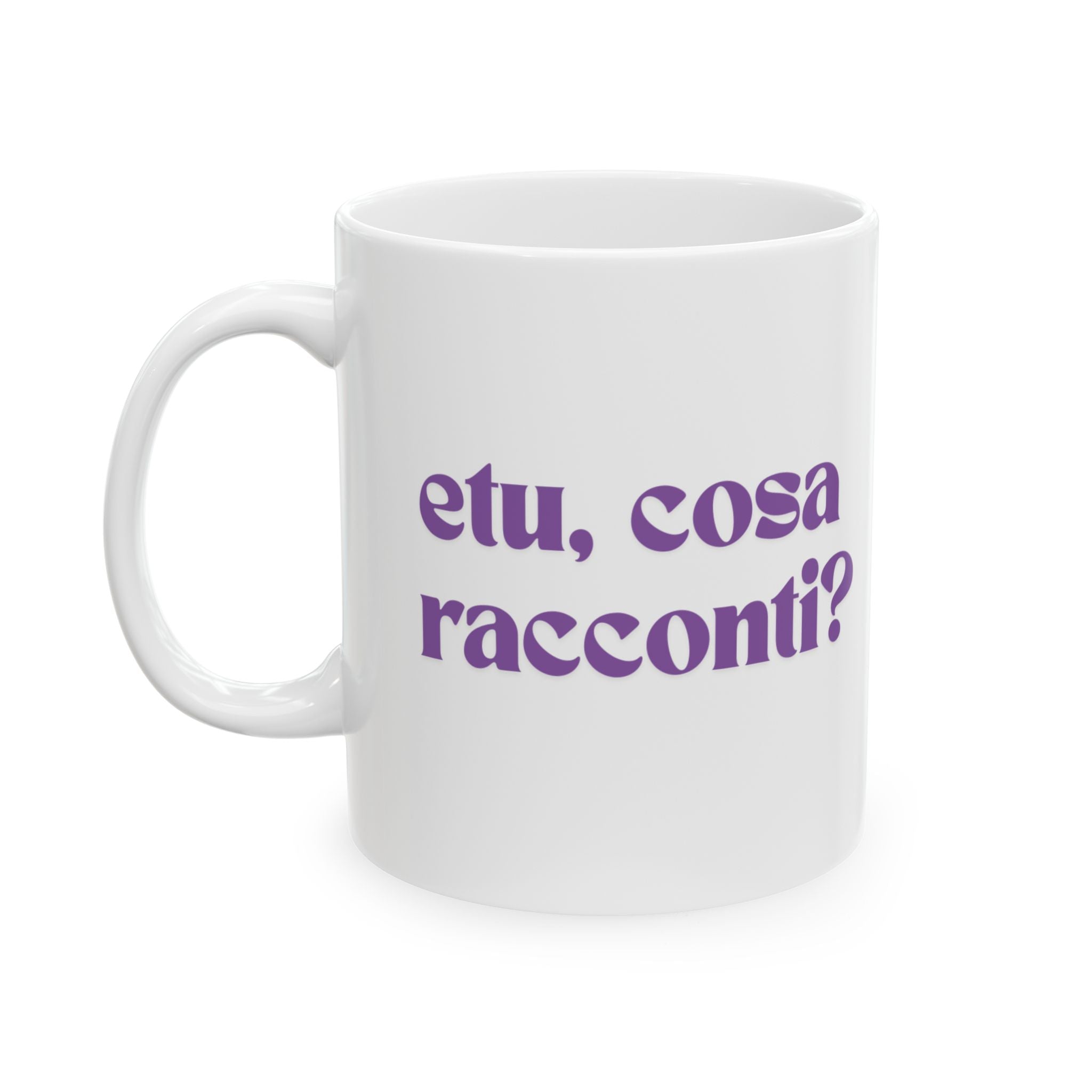 TZZ00. Tazza in ceramica ECR.
