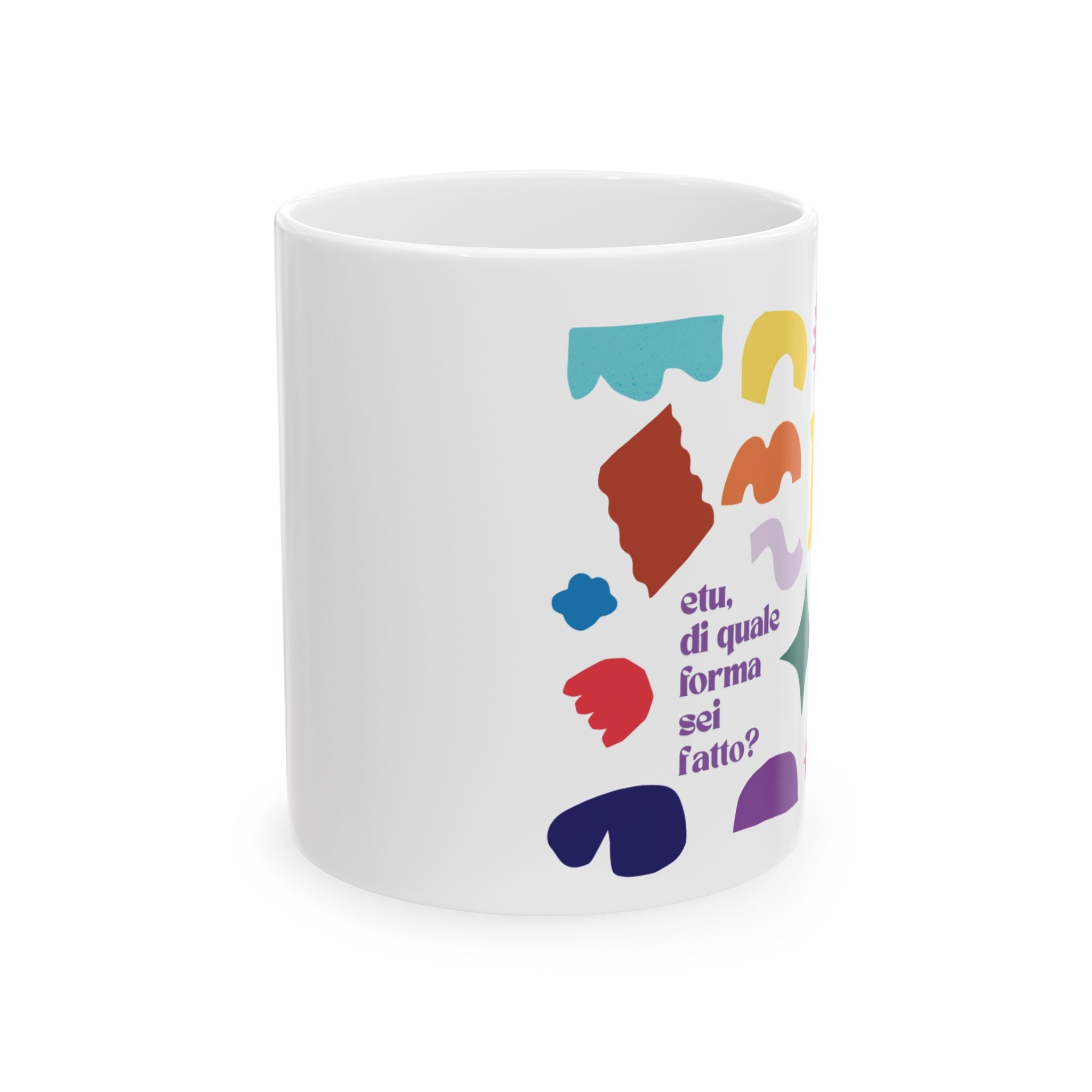 Tazza in ceramica etu di quale forma sei + forme