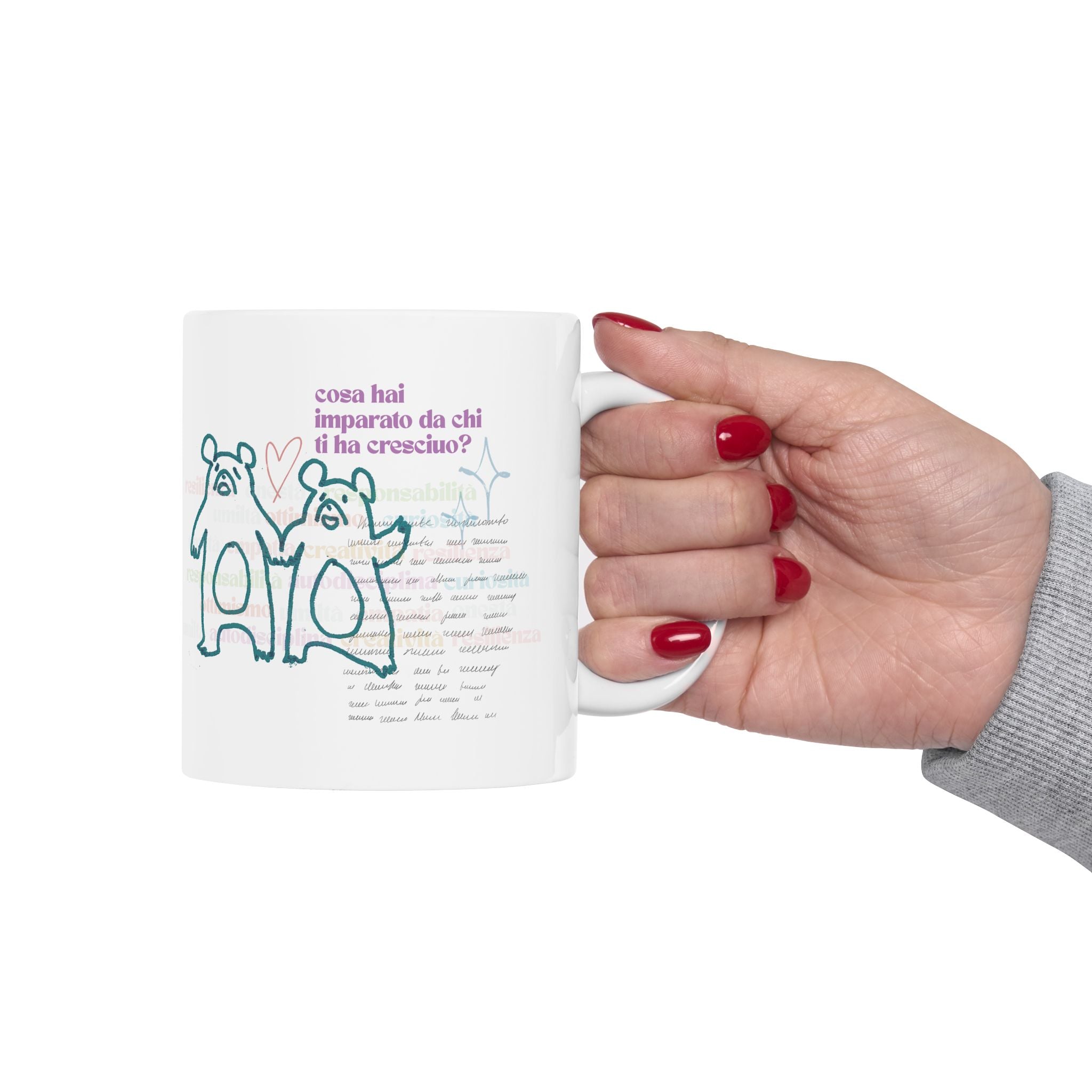 Childhood Memories illustration  etu Ceramic Coffee Tea Cup