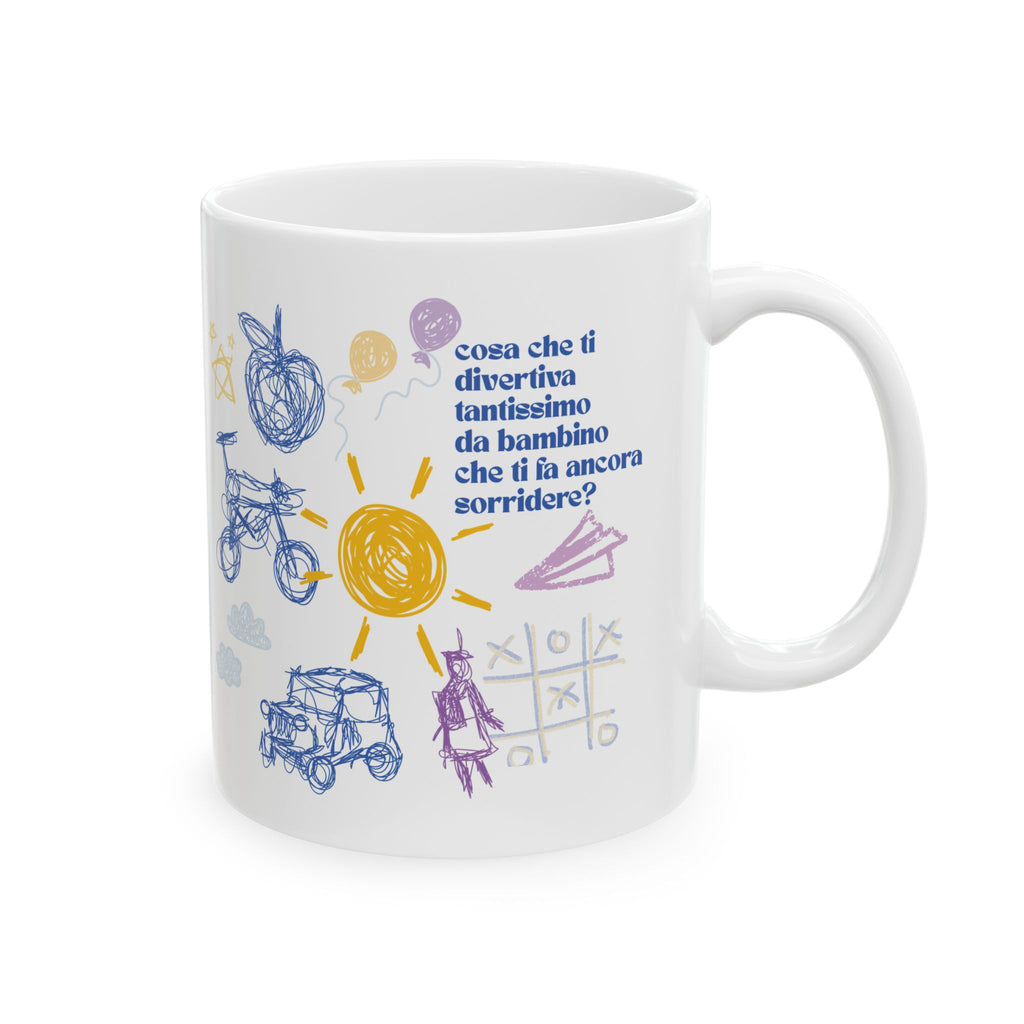 Childhood Memories illustration  etu Ceramic Coffee Tea Cup