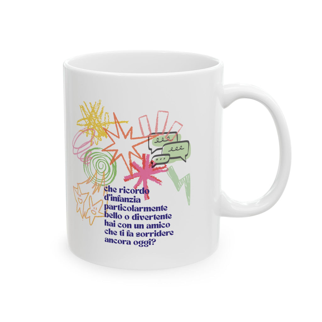 Childhood Memories illustration  etu Ceramic Coffee Tea Cup