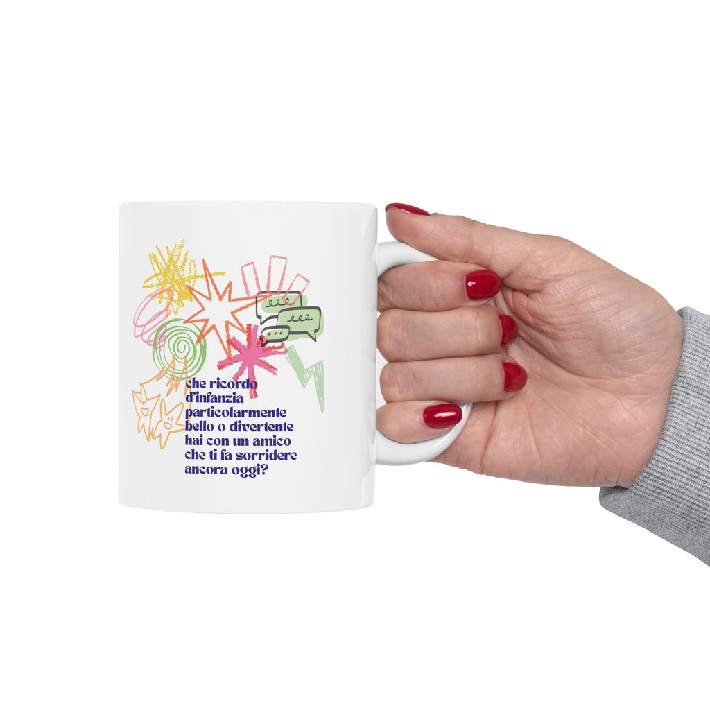 Childhood Memories illustration  etu Ceramic Coffee Tea Cup
