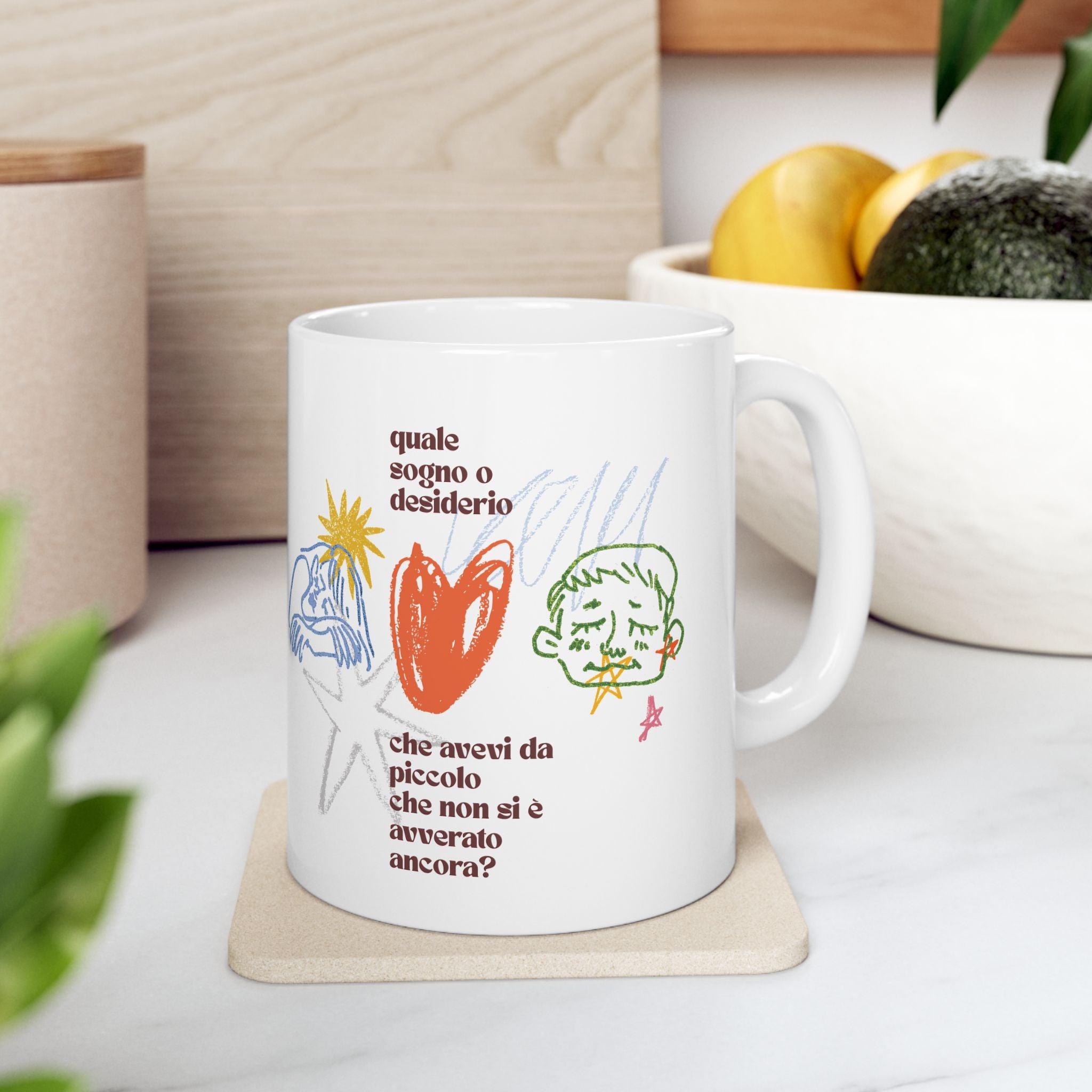 Childhood Memories illustration  etu Ceramic Coffee Tea Cup